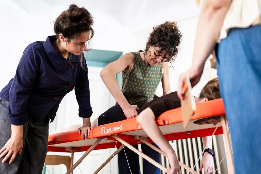 allestimento-lettino-portatile-corso-osteopatia-stilla